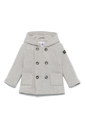 grey polyester coat IL GUFO KIDS | A24GM365N0041031